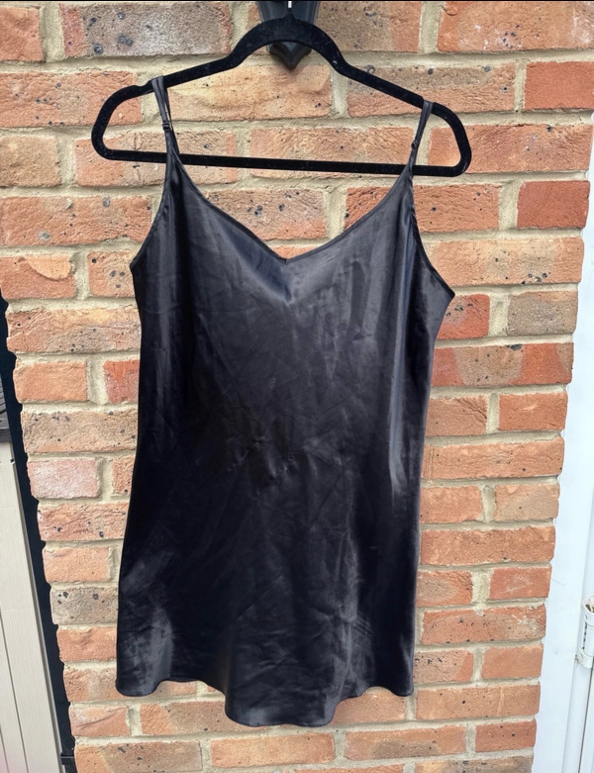 Women’s long silky pyjama top