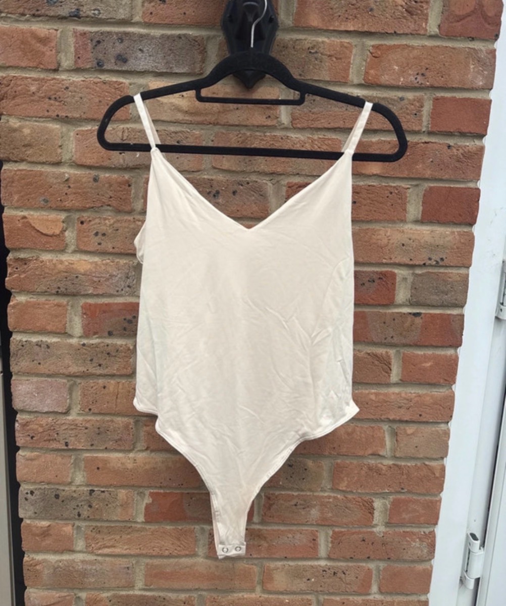Beige bodysuit