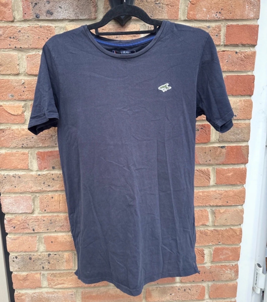 Men’s navy le Shark T-shirt