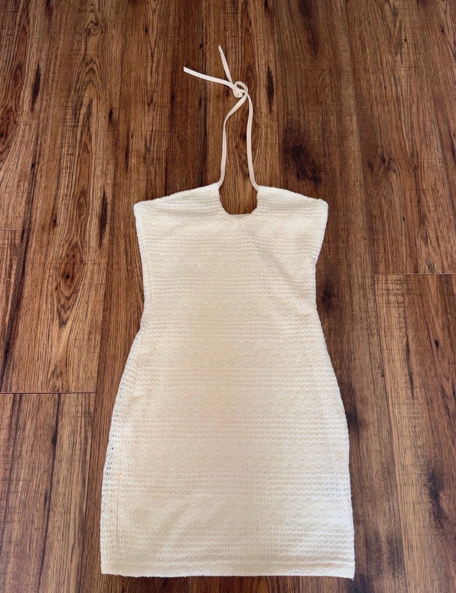Cream dress