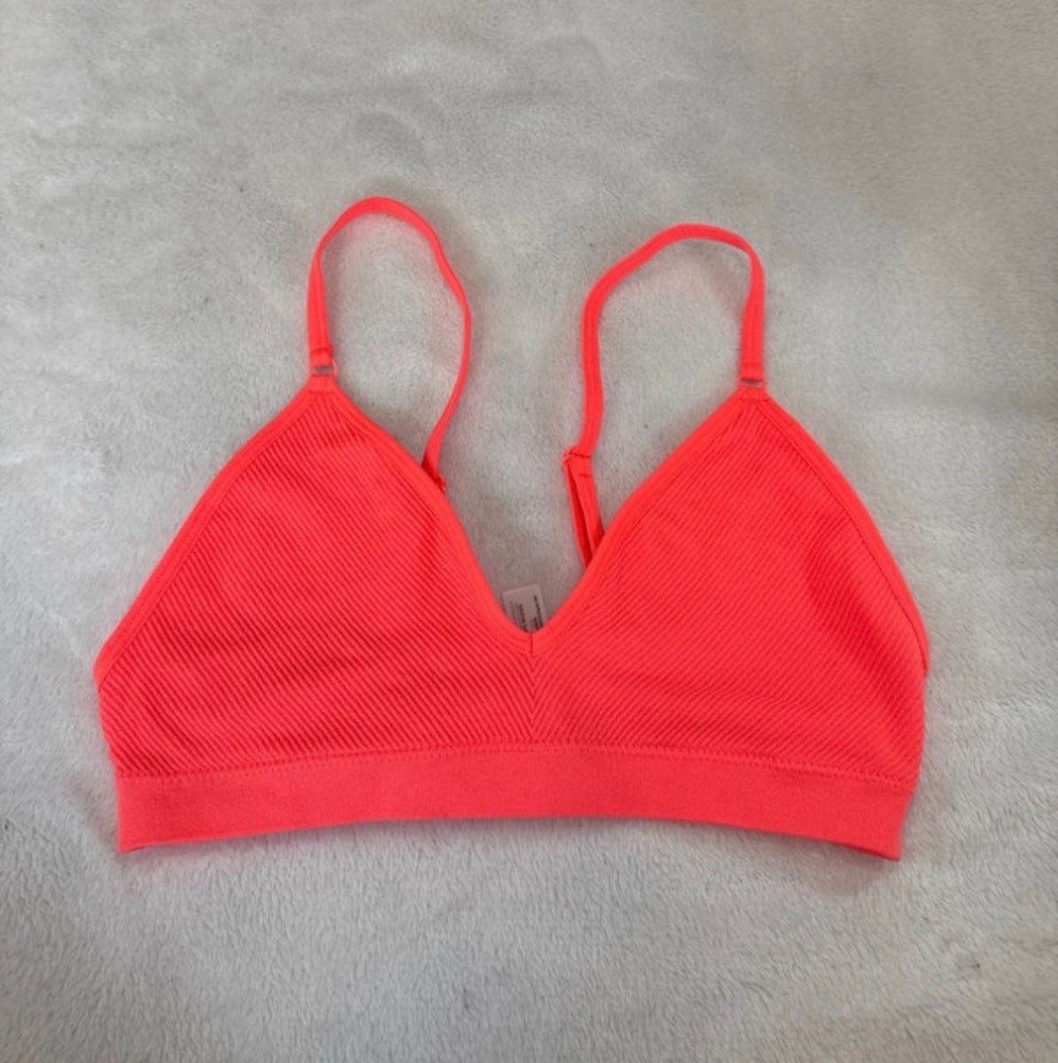 Pink/coral bra