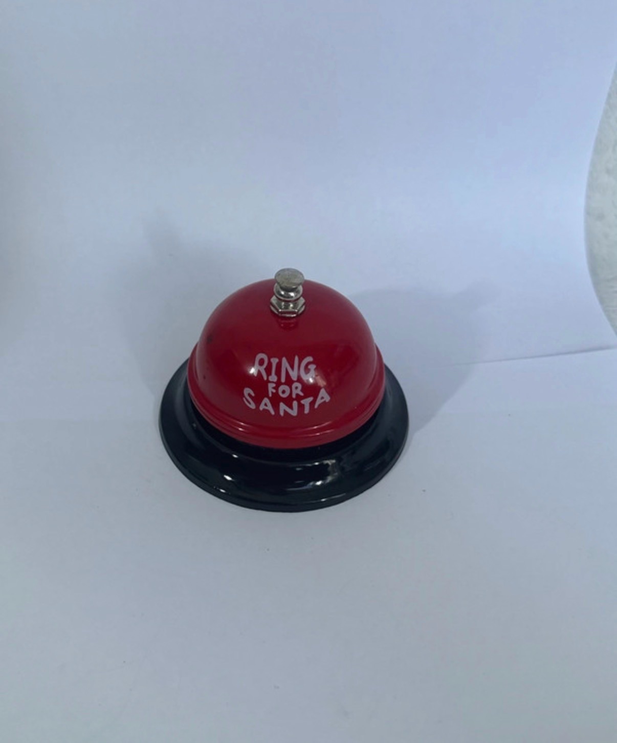 Red ring for Santa bell