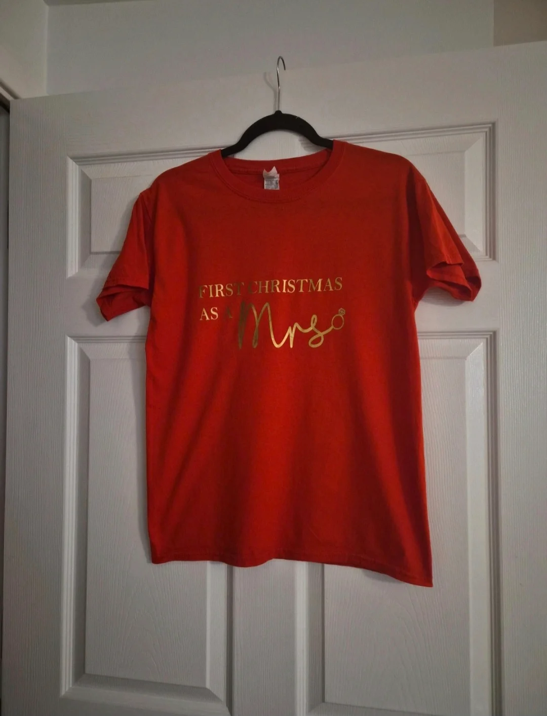 First Christmas as a Mrs Tshirt (S)