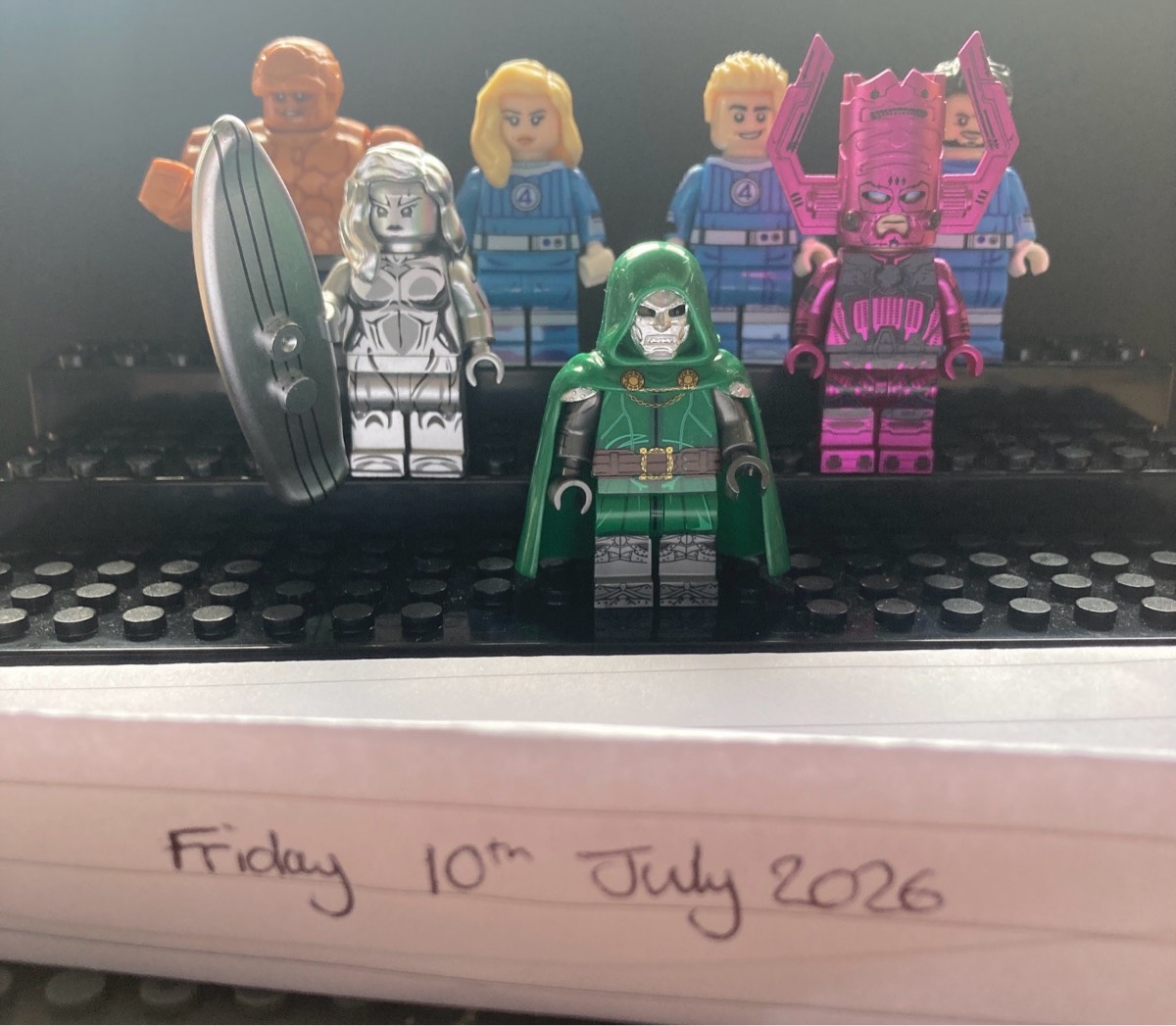 Fantastic Four Minifigure Bundle – Mr. Fantastic, Human Torch, The Thing, Doctor Doom & More