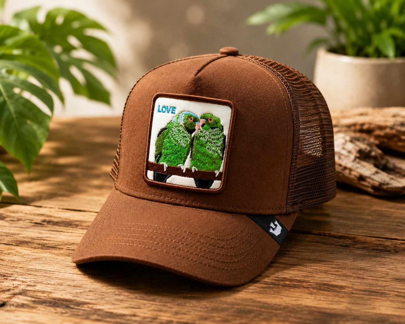 Goorin Bros Love Parrots Trucker Hat