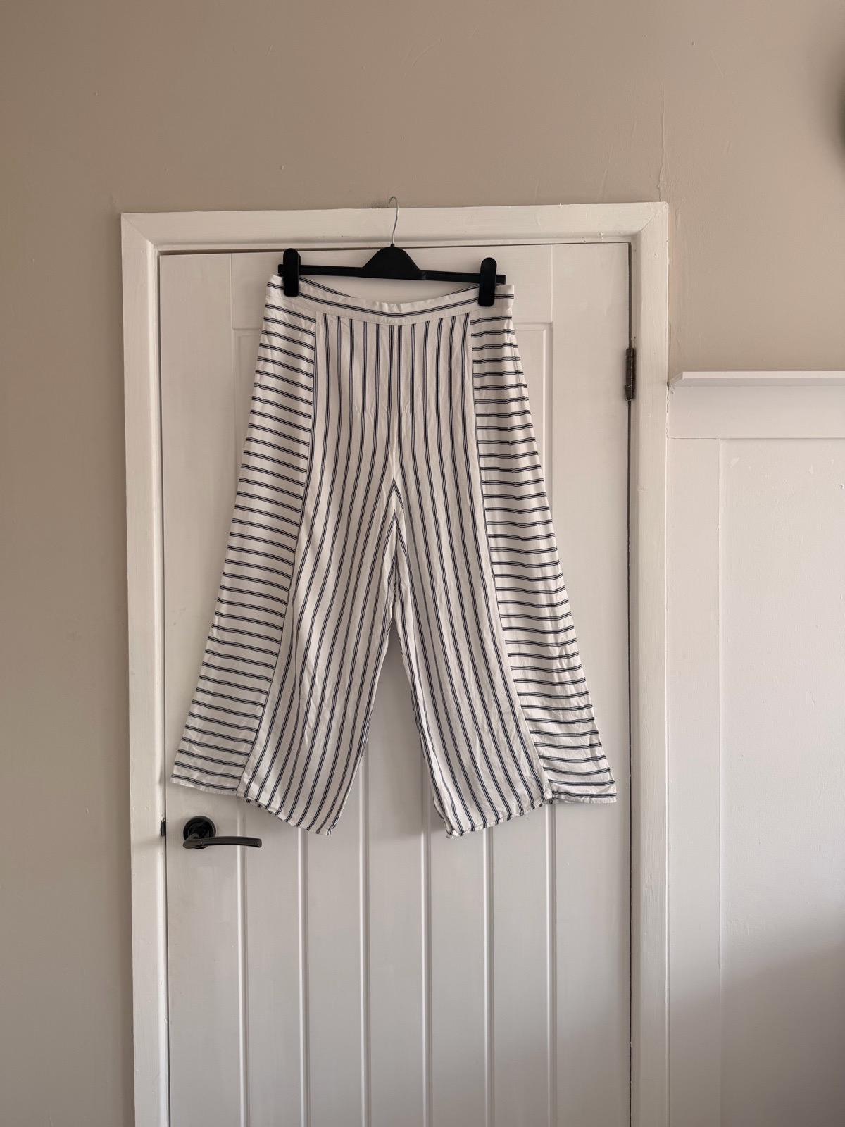F&F cropped wide leg trousers size 14