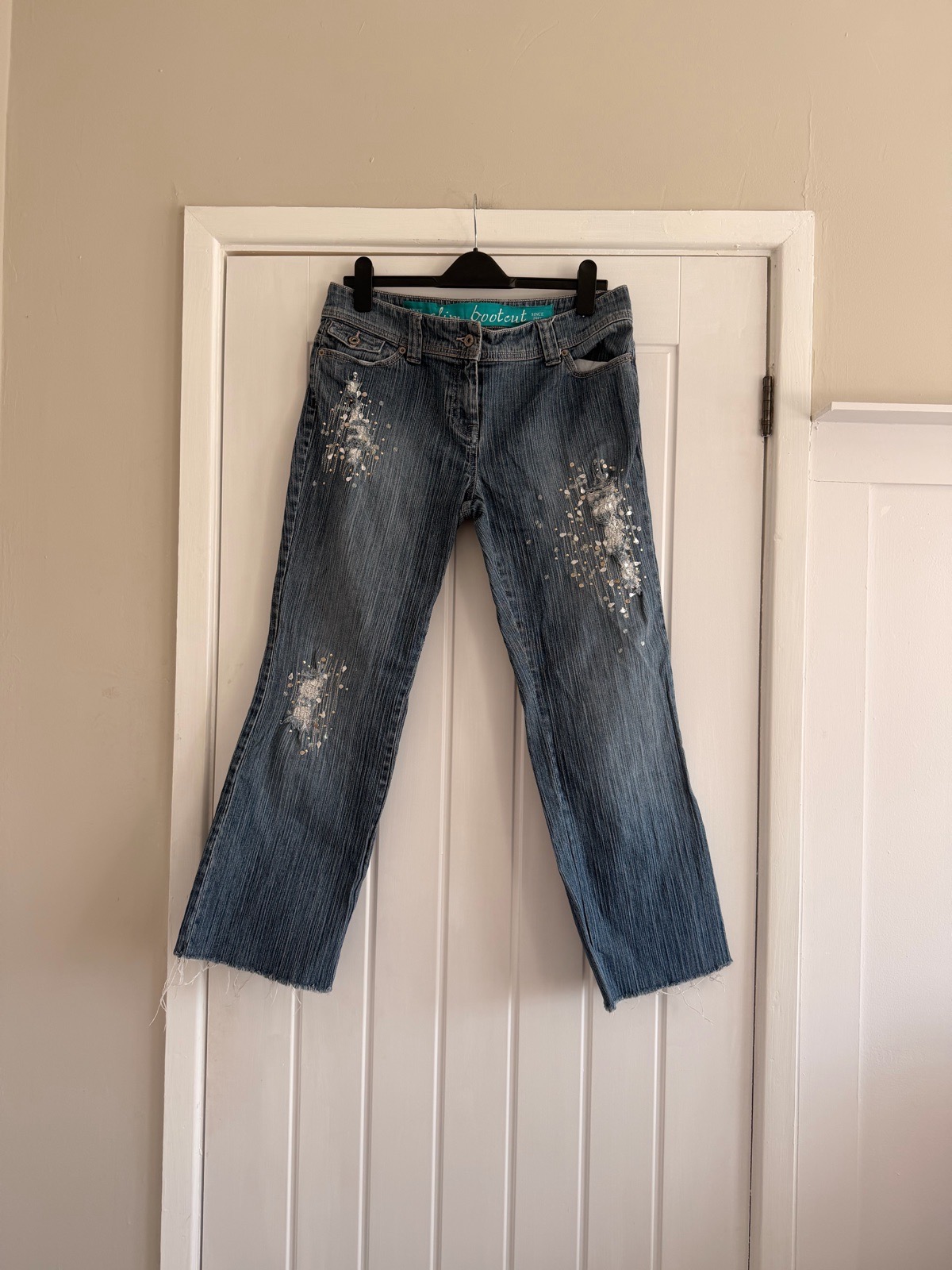 Next Y2K vintage denim bootcut jeans size 14