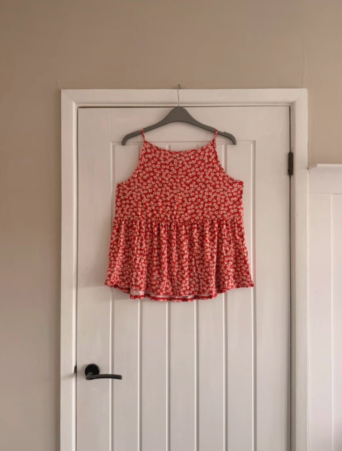 New look floral top size 14