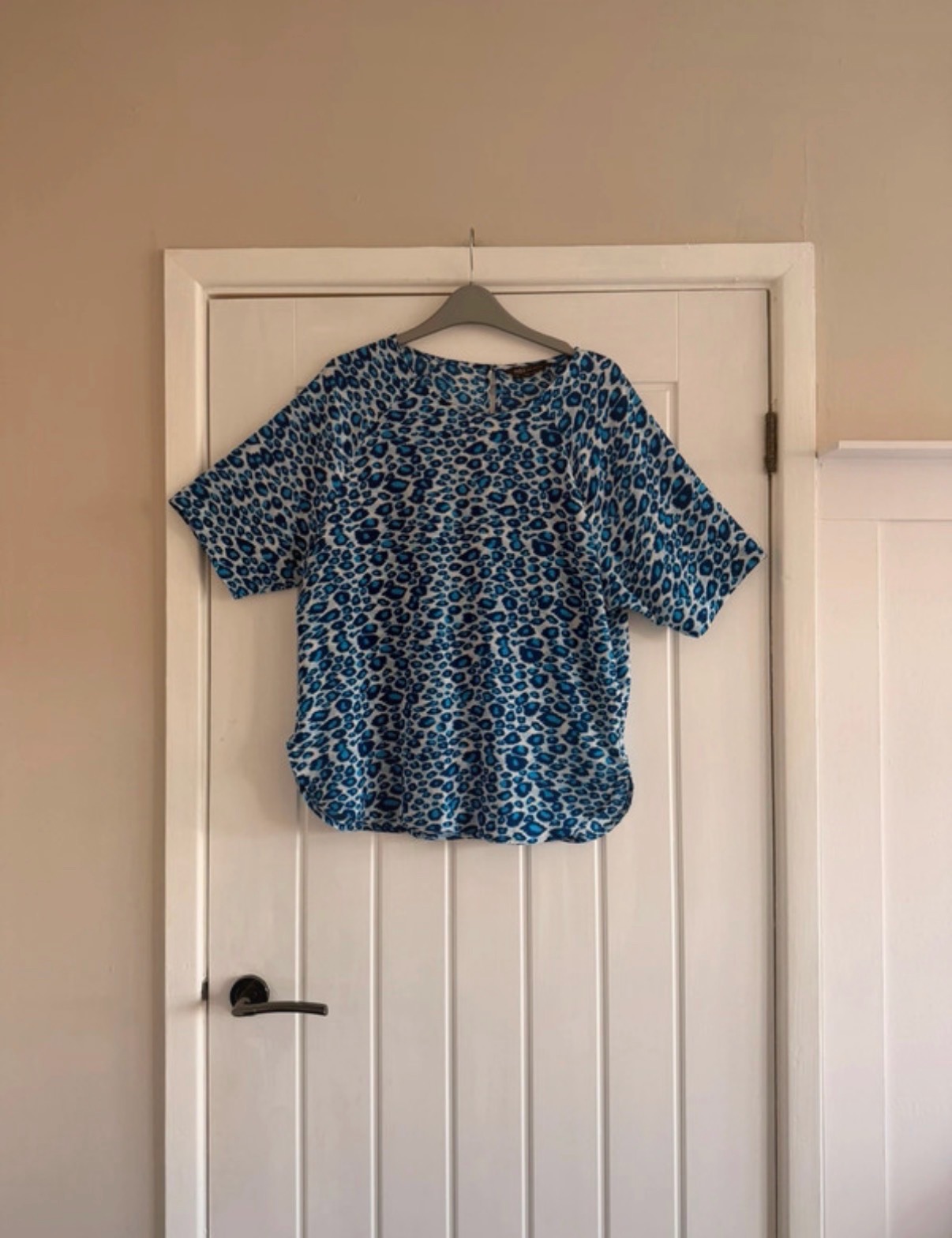 Marks and Spencer’s animal print blouse size 10