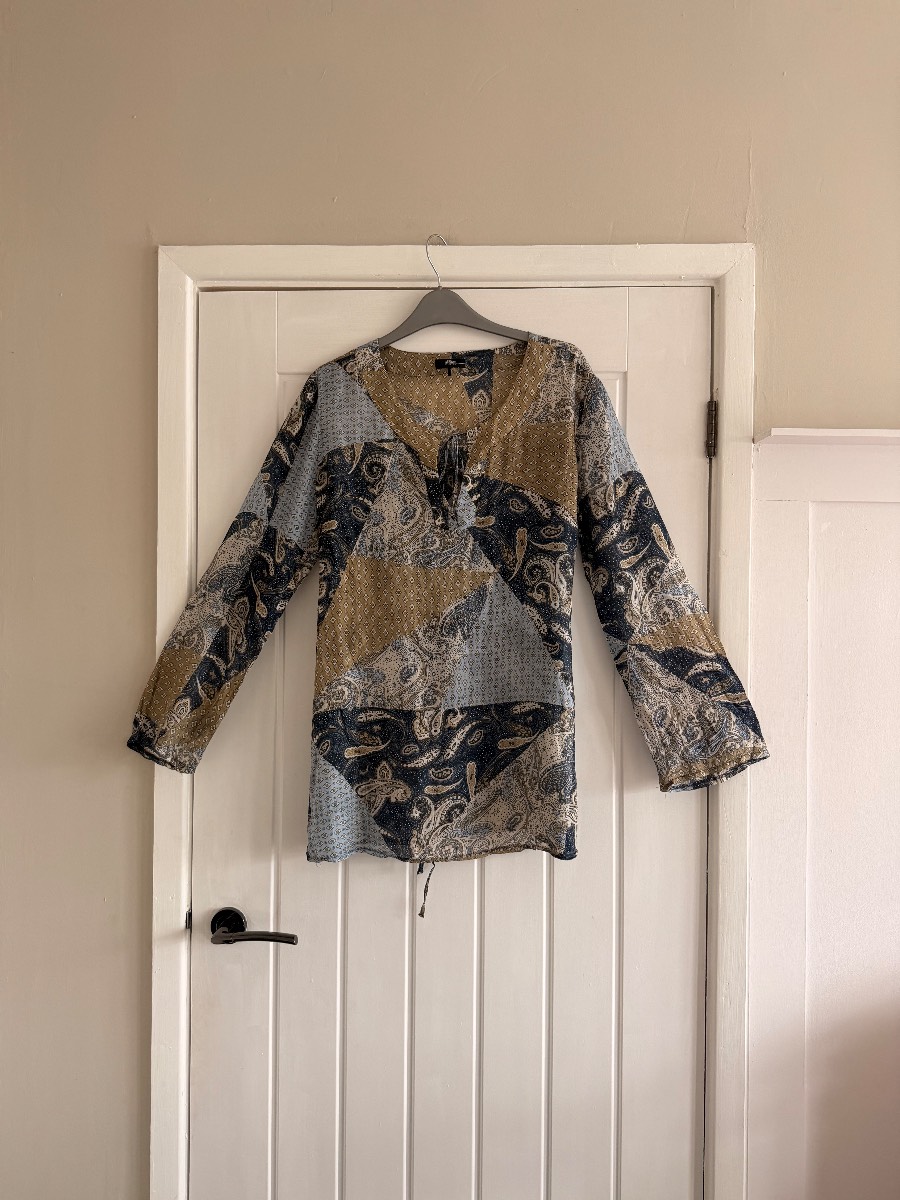 A Oliver silk blouse size 14