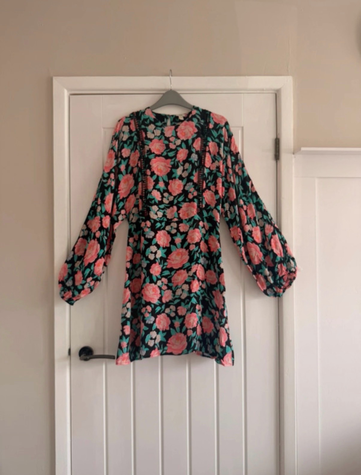 River island floral dress size 12