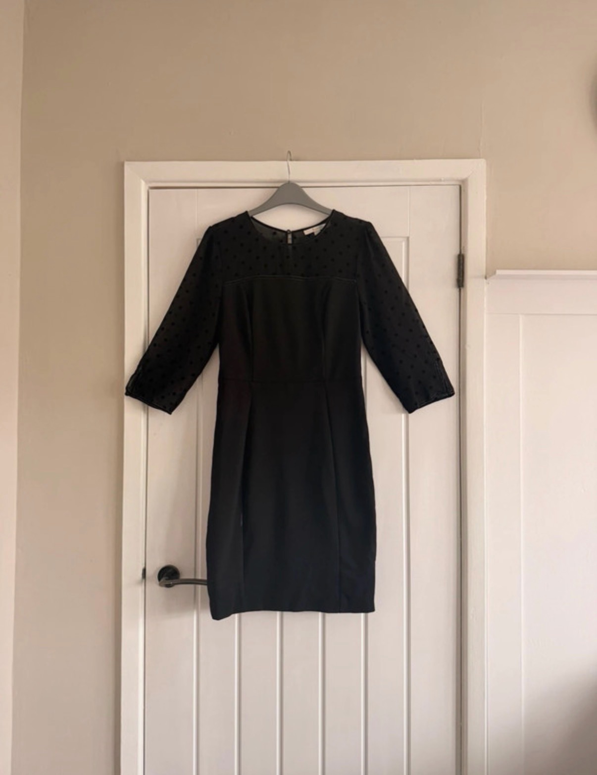 Boden black work dress size 10