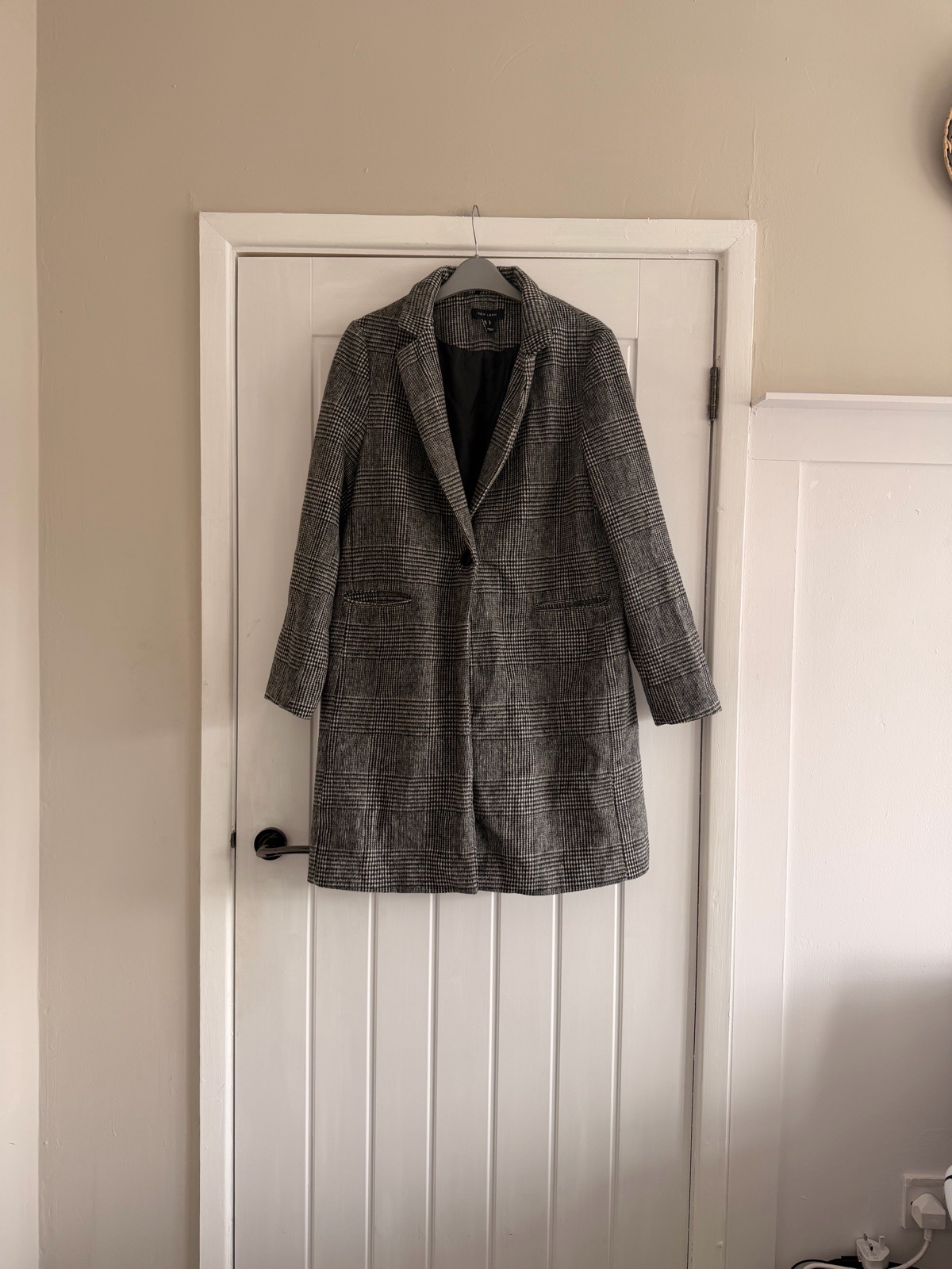 New look smart winter coat size 12