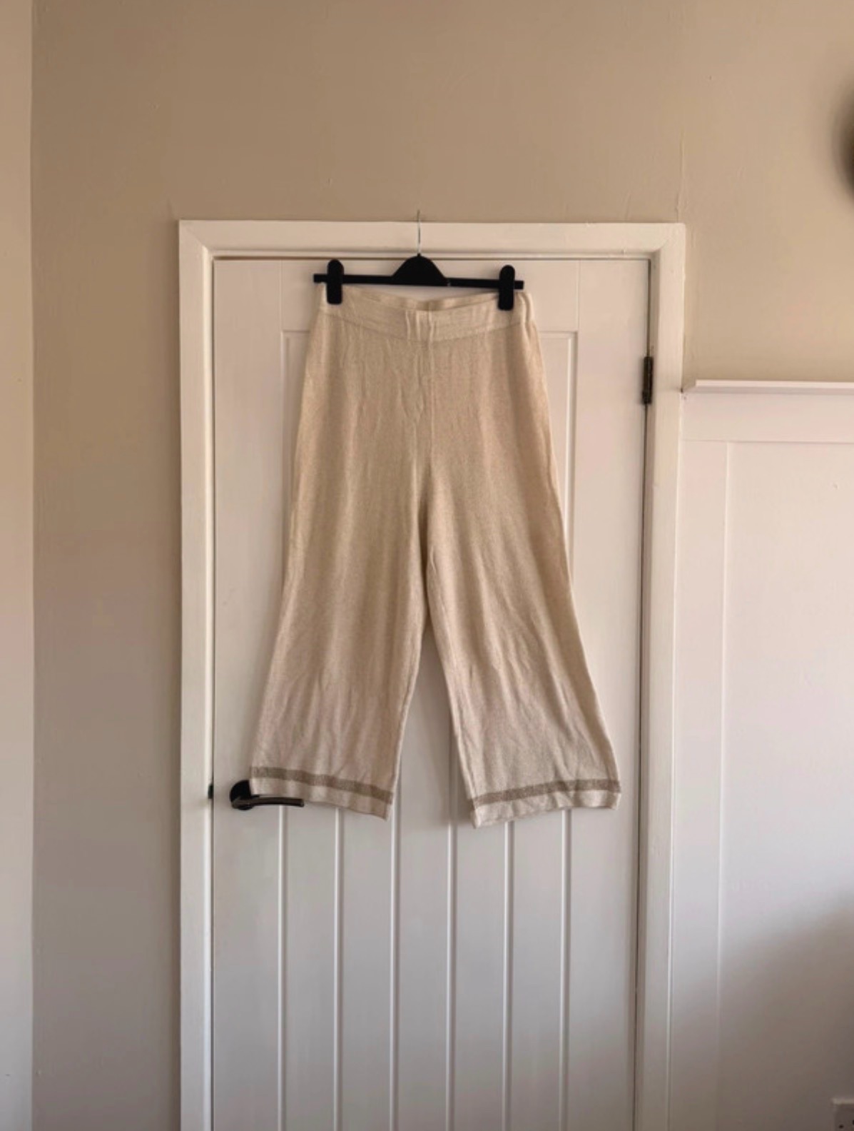 River island wide leg summer trousers size 10