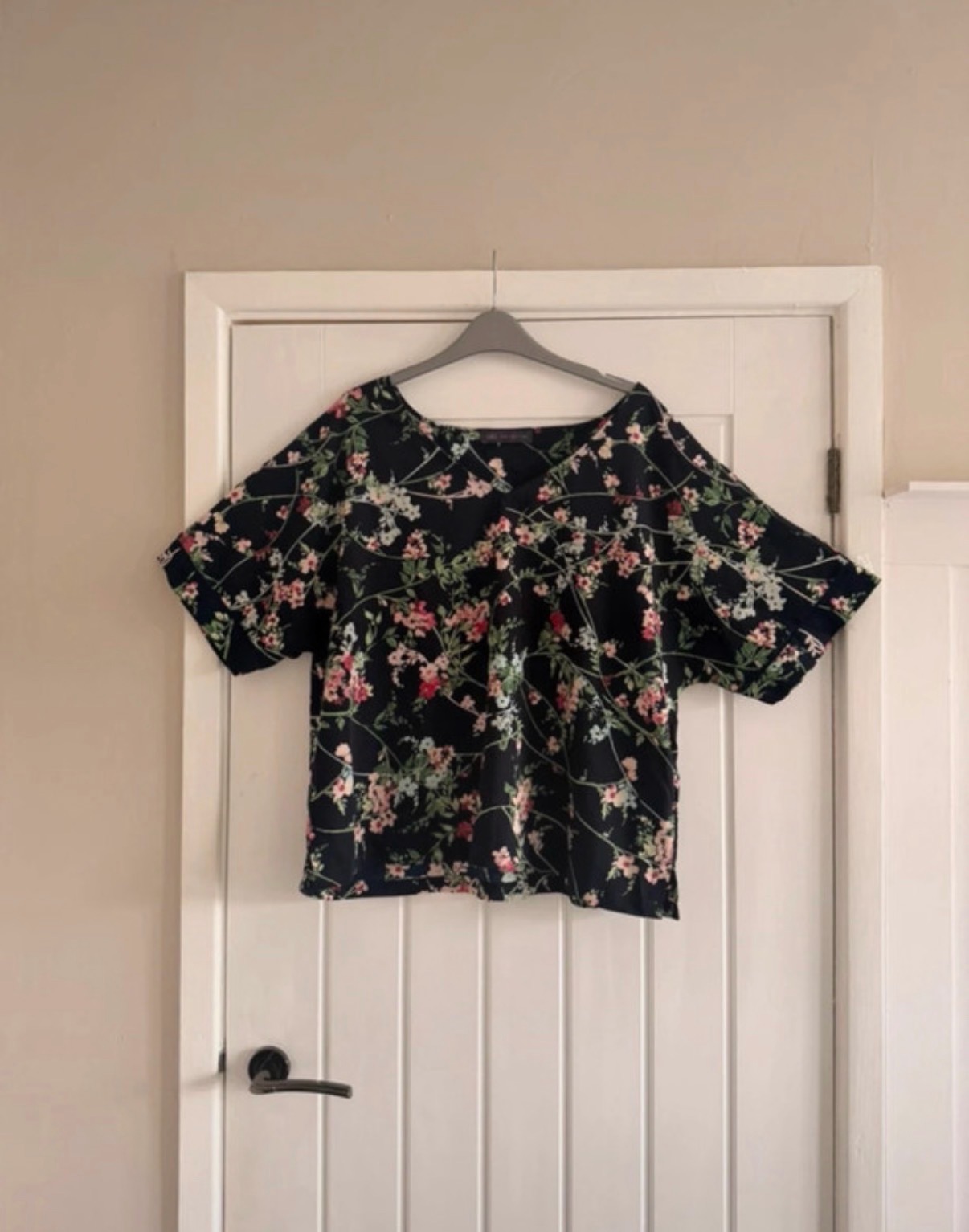 Marks and Spencer’s floral blouse size 18