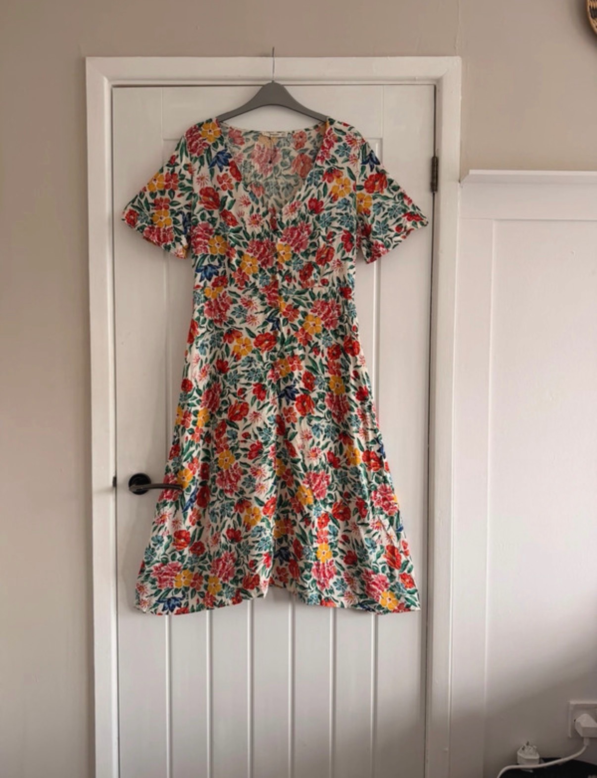 Mango floral summer dress size medium