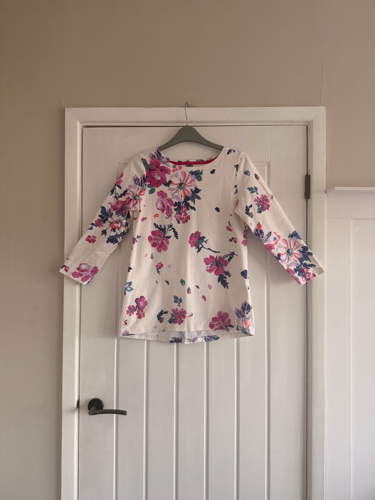 Joules ladies floral top size 12