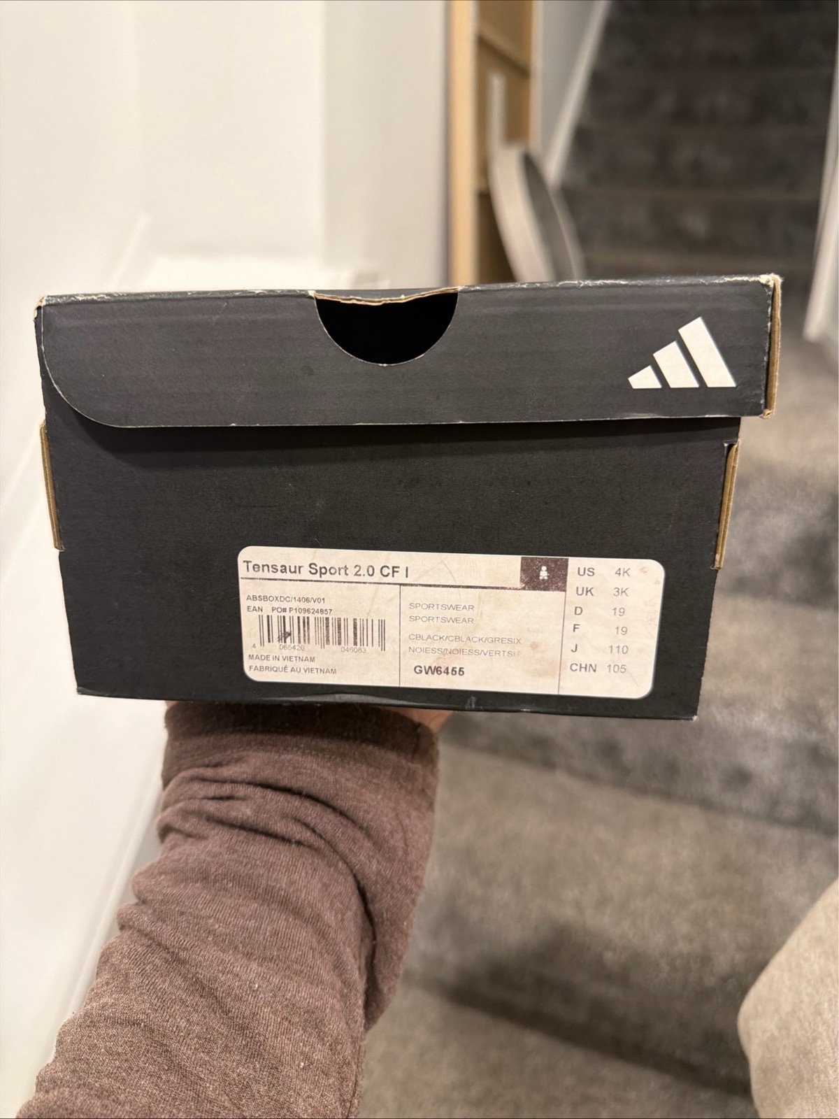 Adidas baby trainers