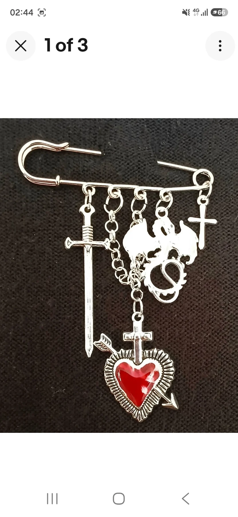 Handmade pin
