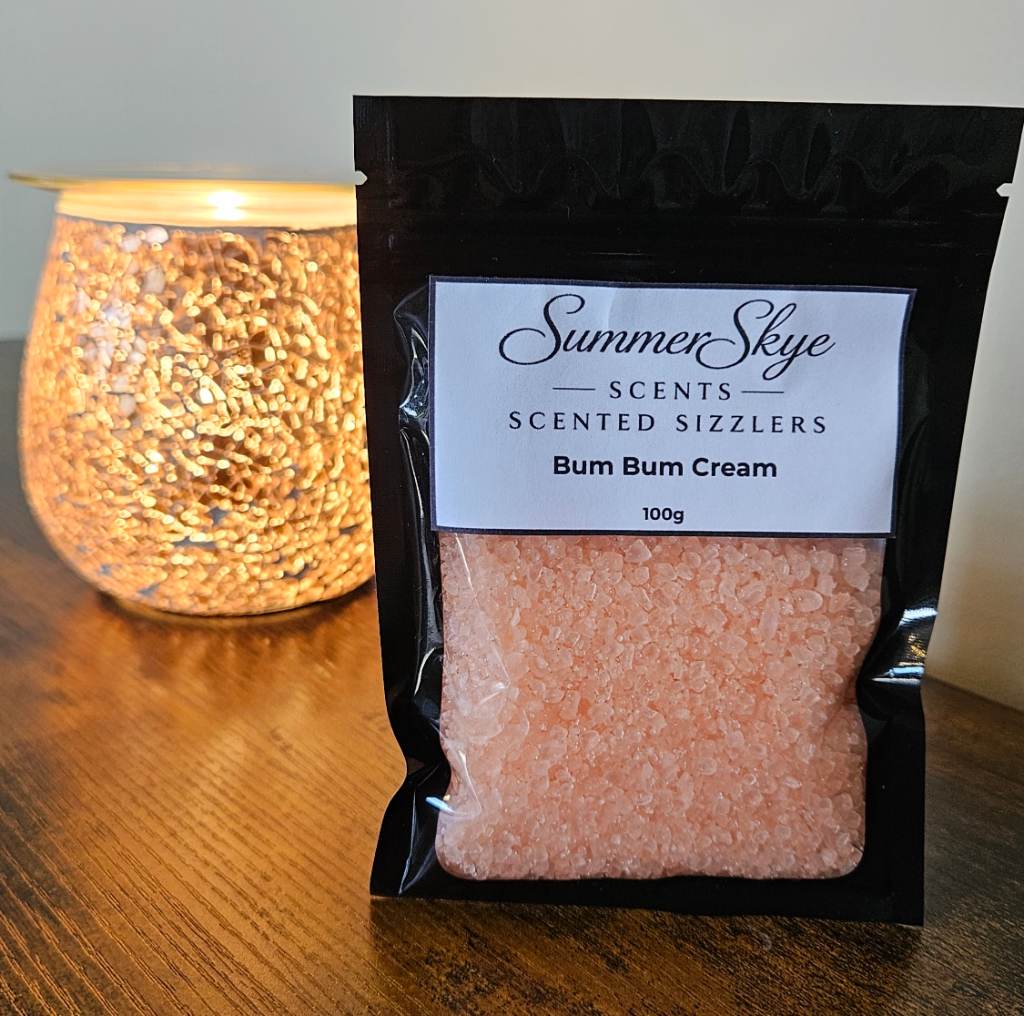 100g Bum Bum Cream scented sizzlers