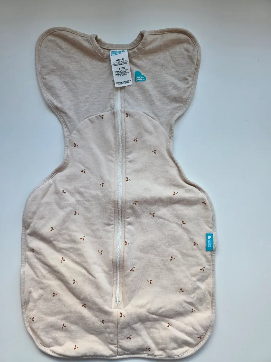 Small love to dream swaddle 1.5 tog mild weather unisex