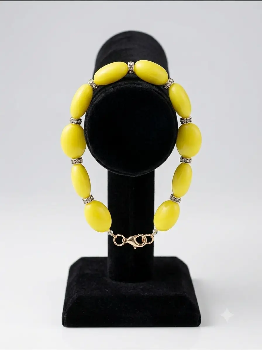 Yellow Banana bracelet