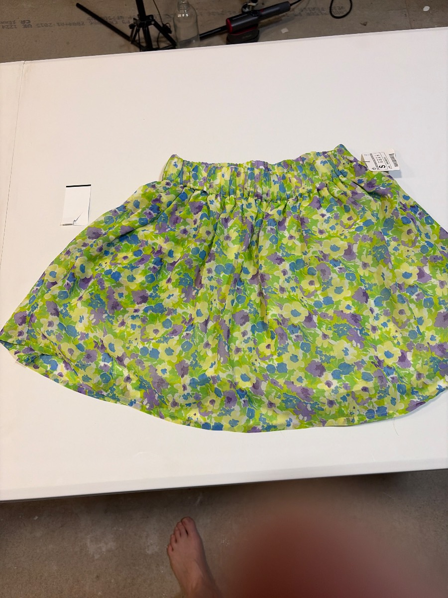 Zara mini floral skirt