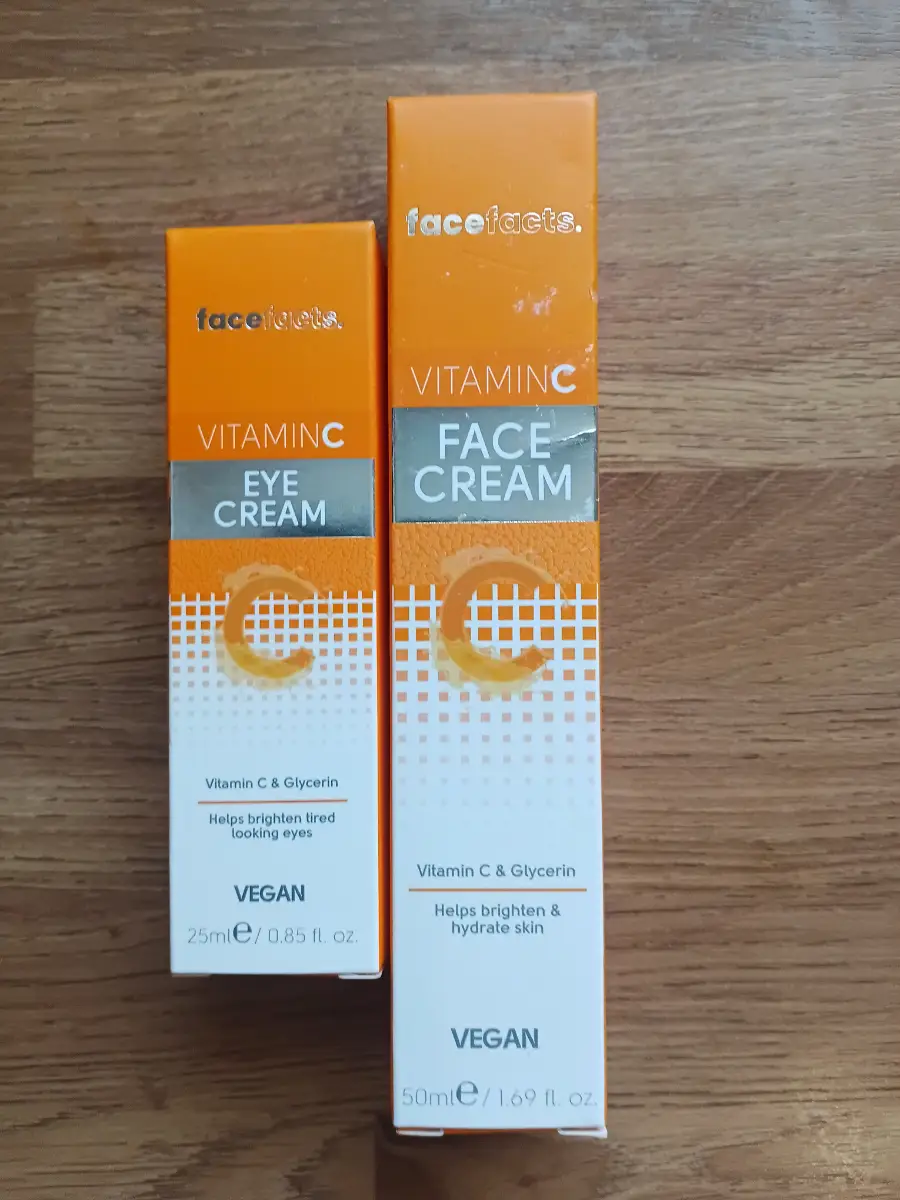 Face Facts Vitamin C Skincare Set: Eye Cream + Face Cream