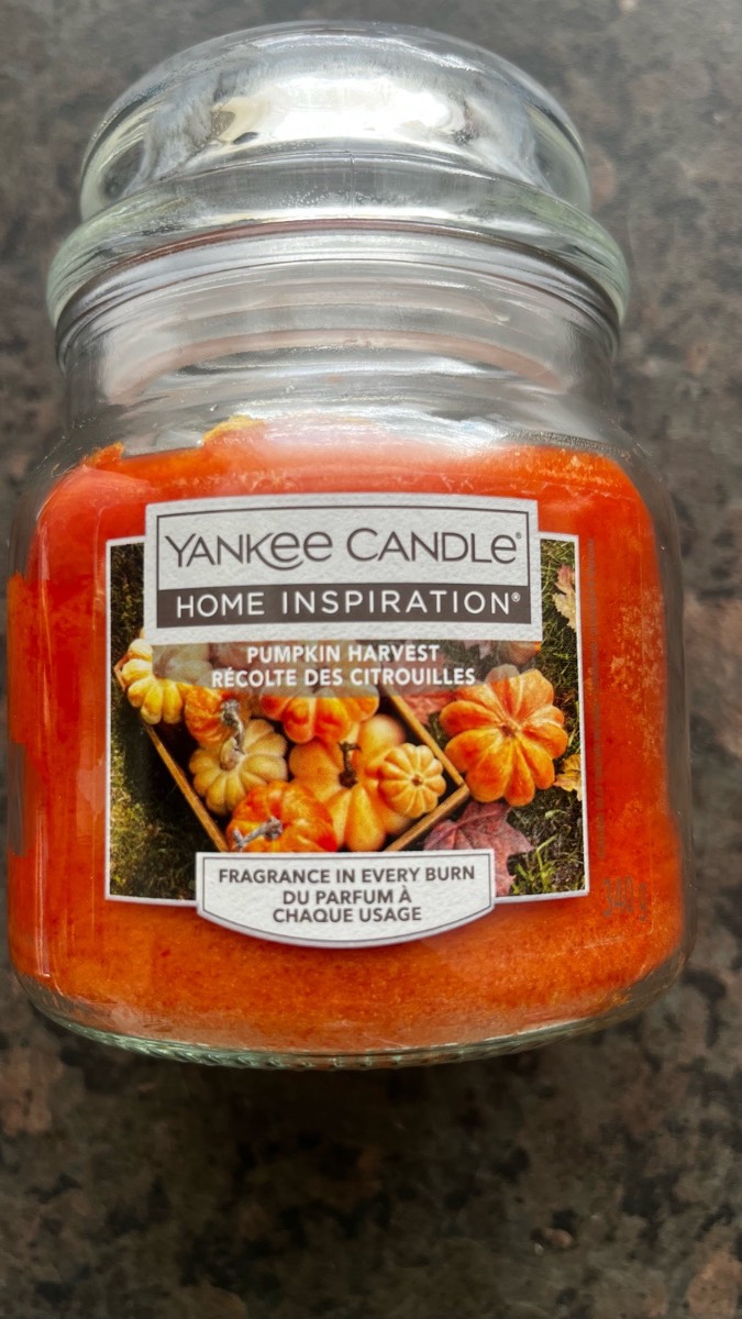 Yankee Candle Home Inspiration Pumpkin Harvest Jar Candle