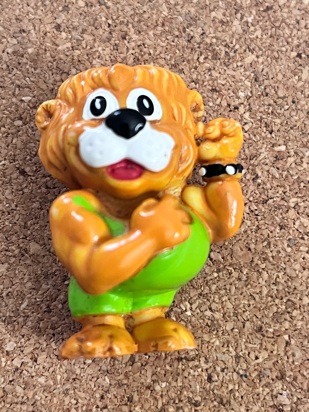 Vintage 1993 Ferrero Kinder Surprise Leo Venturas Lion Figure © Ferrero
