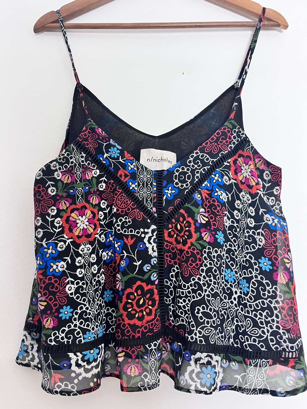 N/Nicholas Floral Print Cami Top UK 10