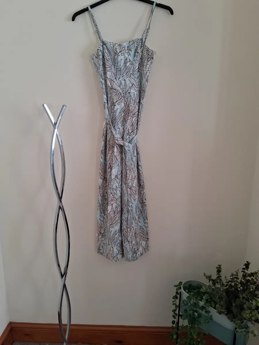 H and M light blue jumpsuit size 8
