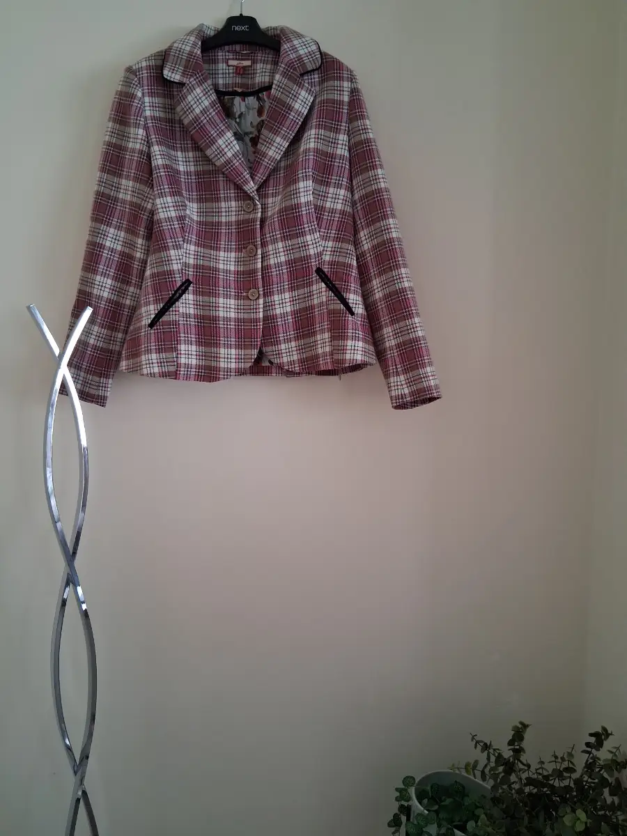 Joe browns check tartan blazer size 12
