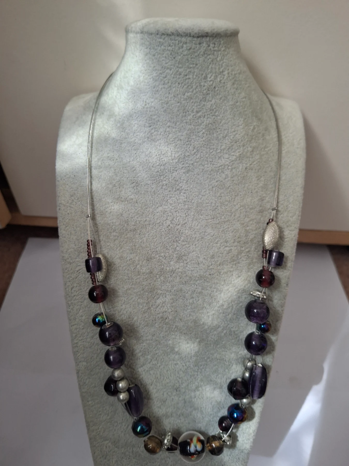 Glass beaded