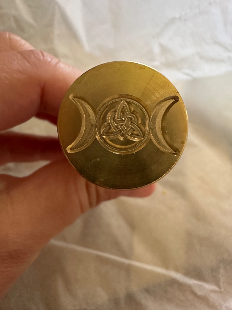 Wax Seal Stamp - Hecate Tripple Moon Goddess