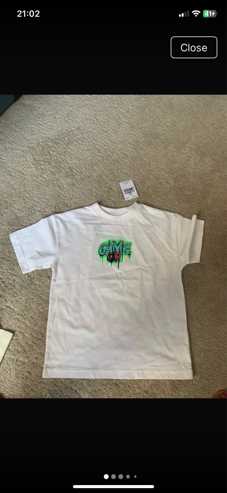 Boys Next ‘Game Over’ T-shirt - age 6