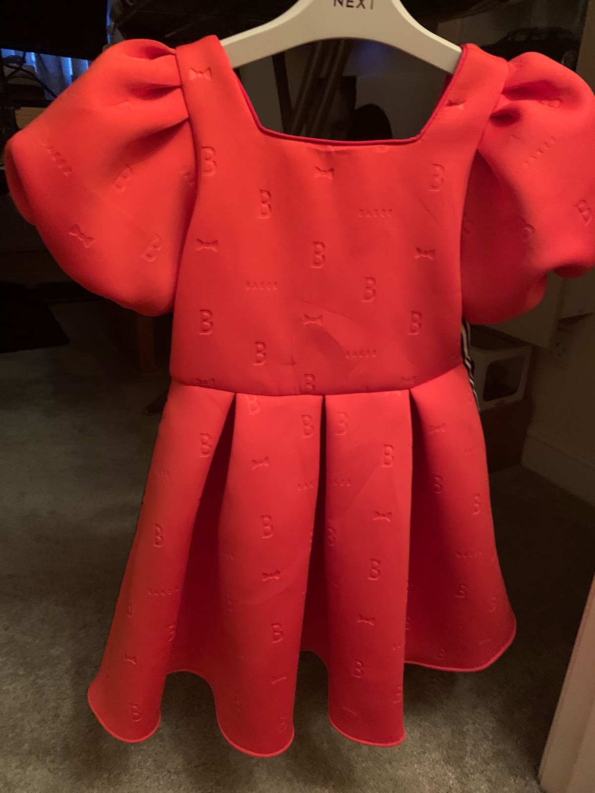 Girls Red Ted Baker party dress - age 8