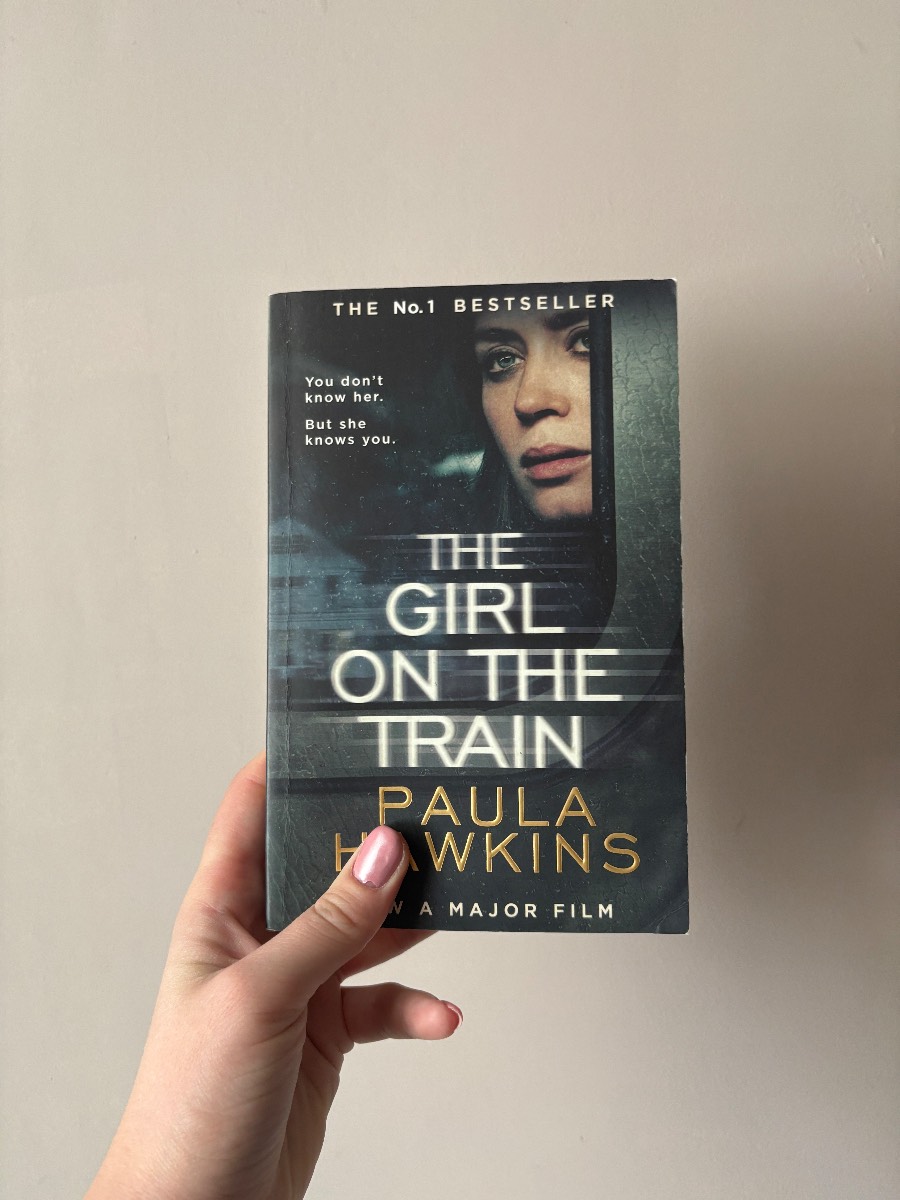 The Girl on the Train Paula Hawkins Paperback Novel Movie Tie-In Edition