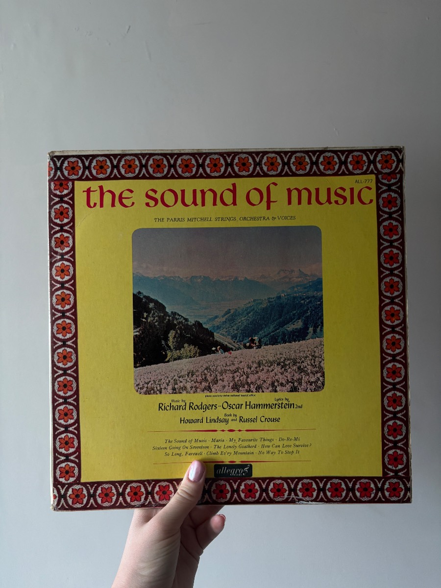 The Sound of Music Parris Mitchell Strings Vinyl Record LP Allegro ALL 777 1965