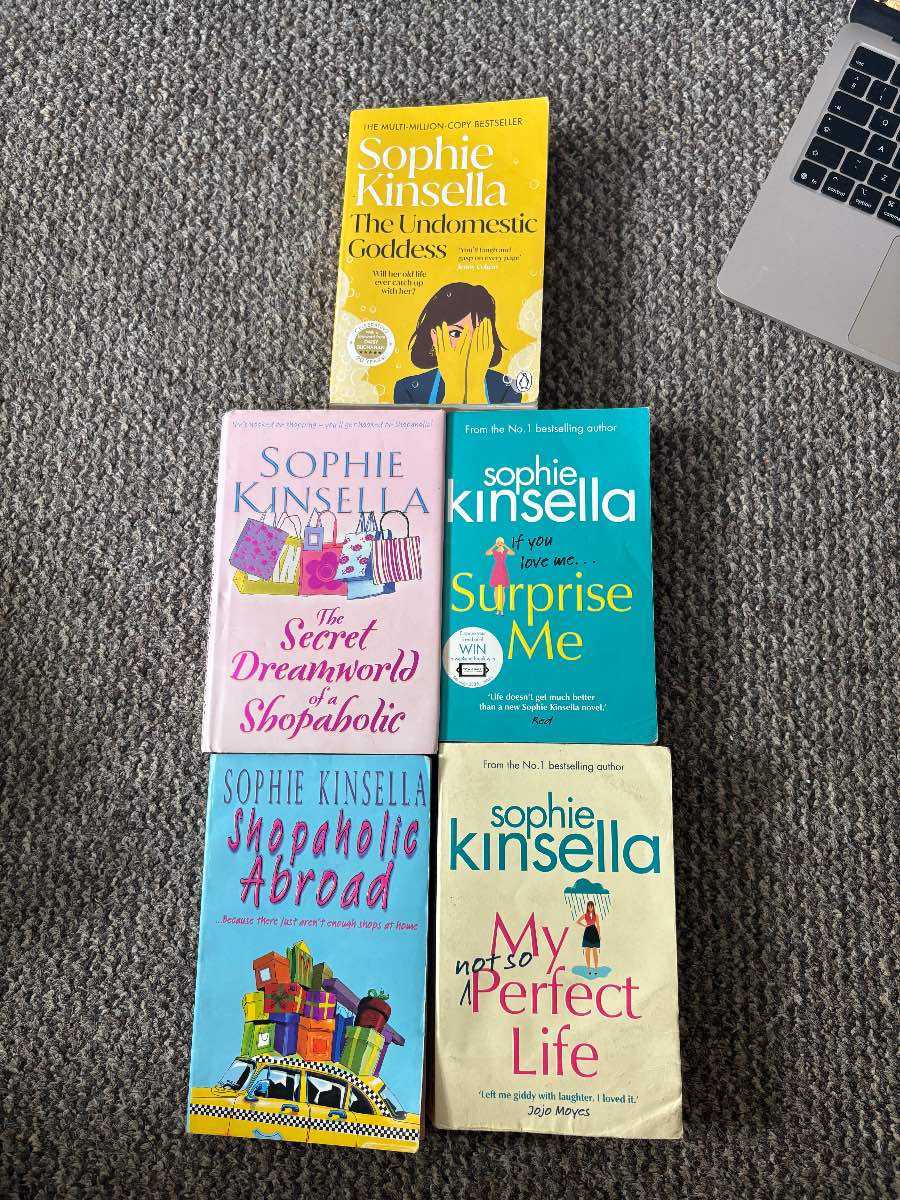 Sophie Kinsella Book Bundle x5 Shopaholic Series & Novels Paperbacks