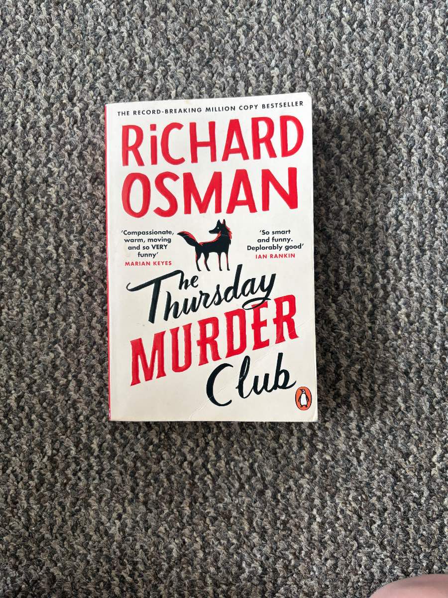 The Thursday Murder Club Paperback Book by Richard Osman Record-Breaking Bestseller