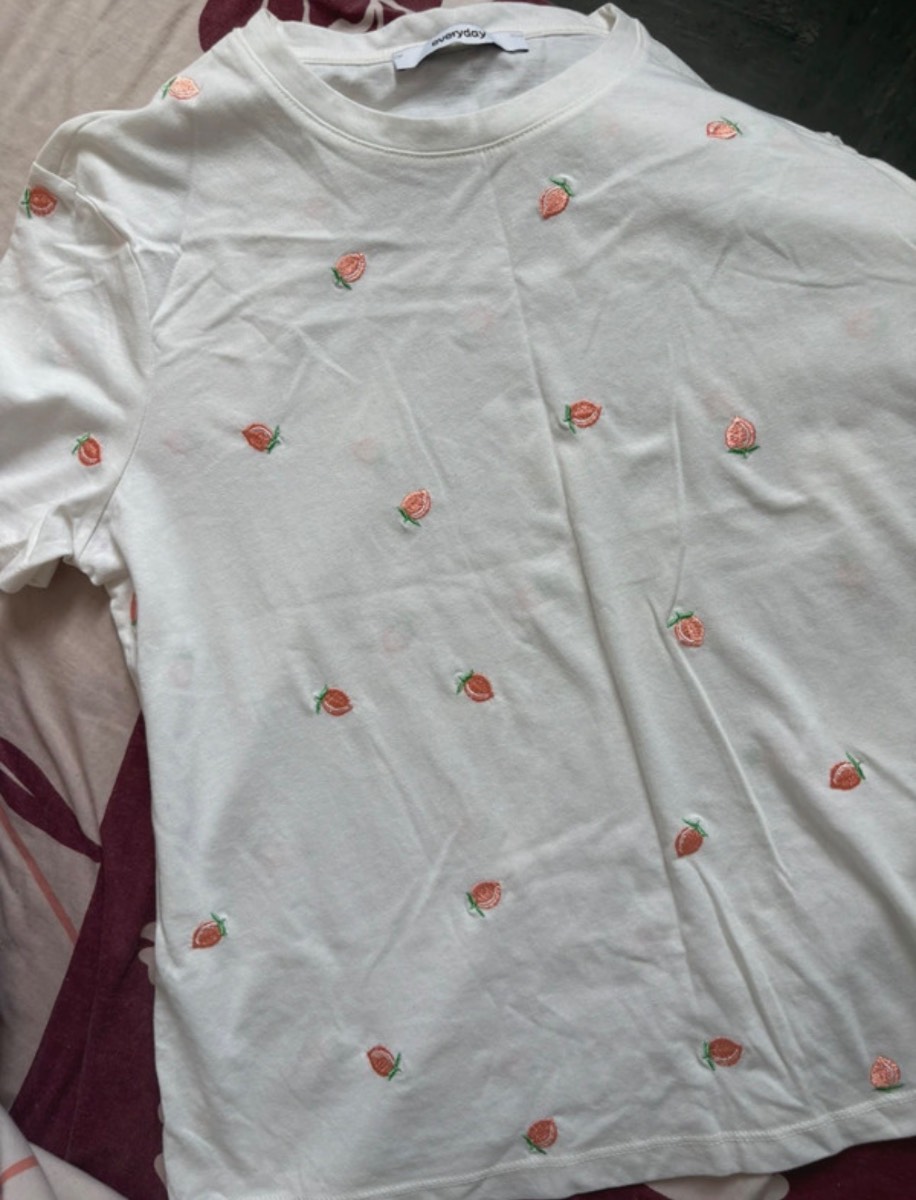 Strawberry Short-Sleeve Top