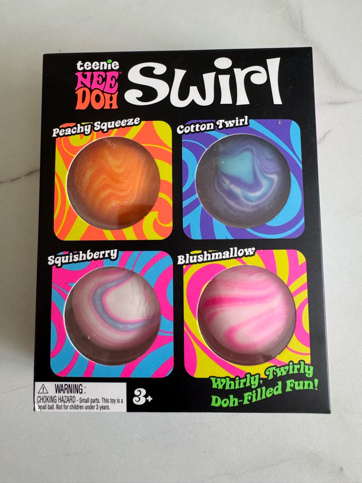 NeeDoh Teenie Swirl Set of 4