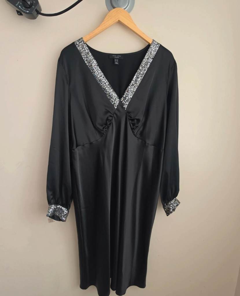new look carve women dress size 22uk worn once