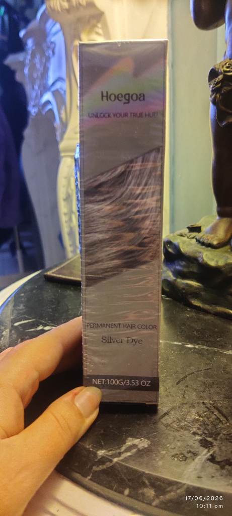 silver hair dye