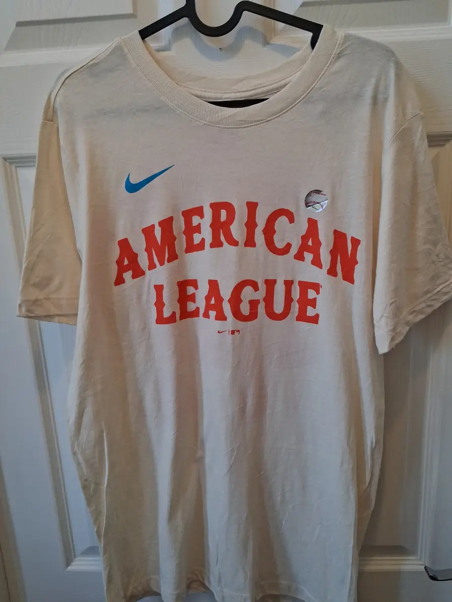 Nike MLB julio rodriquez seattle mariners 2024 all star game t shirt in cream colour size small VGC