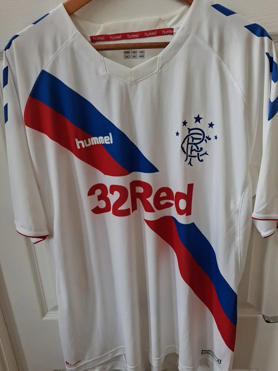 official rangers replica away top 2018/2019 size 3XL VGC