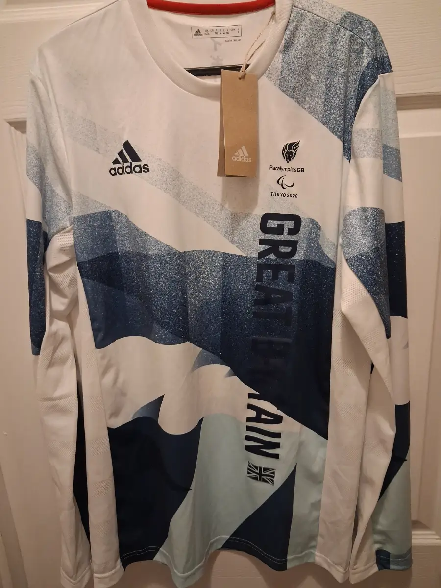 official TOKYO 2020 PARALYMPICS TEAM GB jersey uk size small new with tag