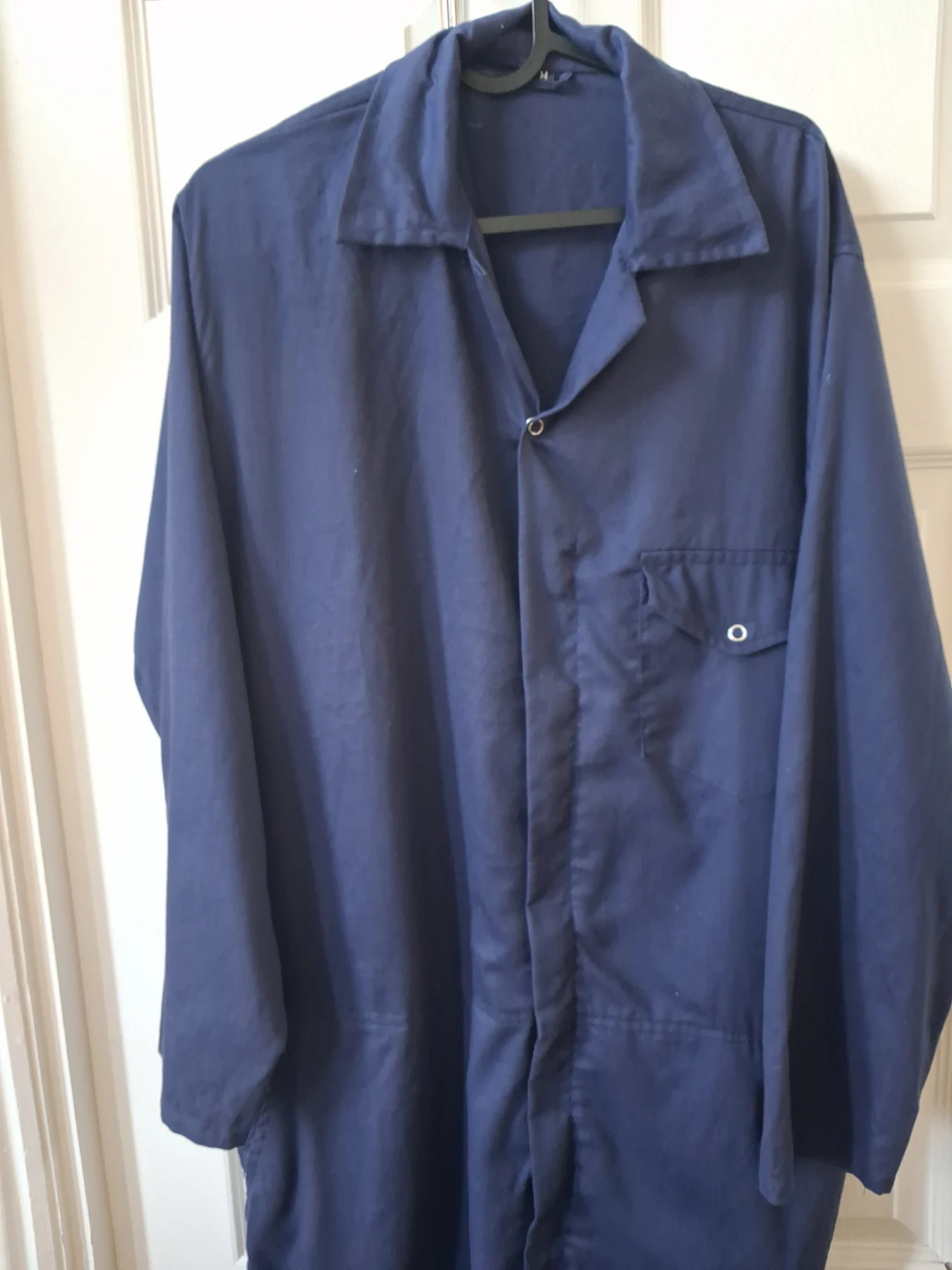 Mens/ unisex all in one overalls navy blue size medium. Never been worn