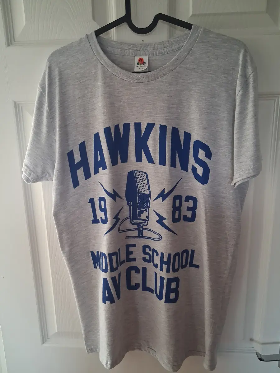 Mens ( unisex) hawkins 1983 t shirt size medium PRISTINE CONDITION